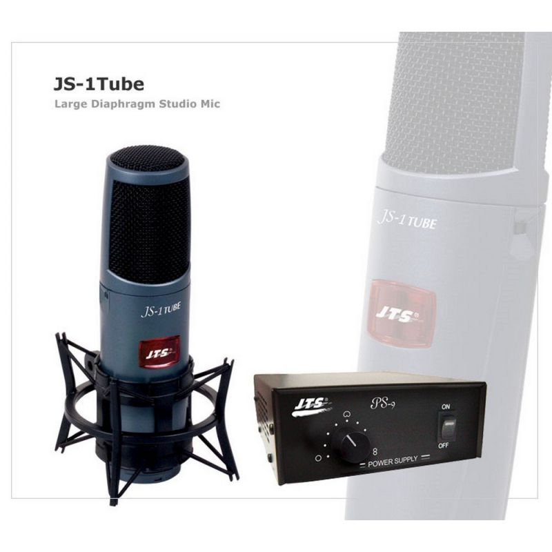 Студийный микрофон JTS JS-1TUBE+PS-9